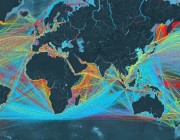 全球船运数据可视化将会是怎样的效果？