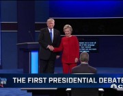 克林顿和特朗普对决首场电视辩论